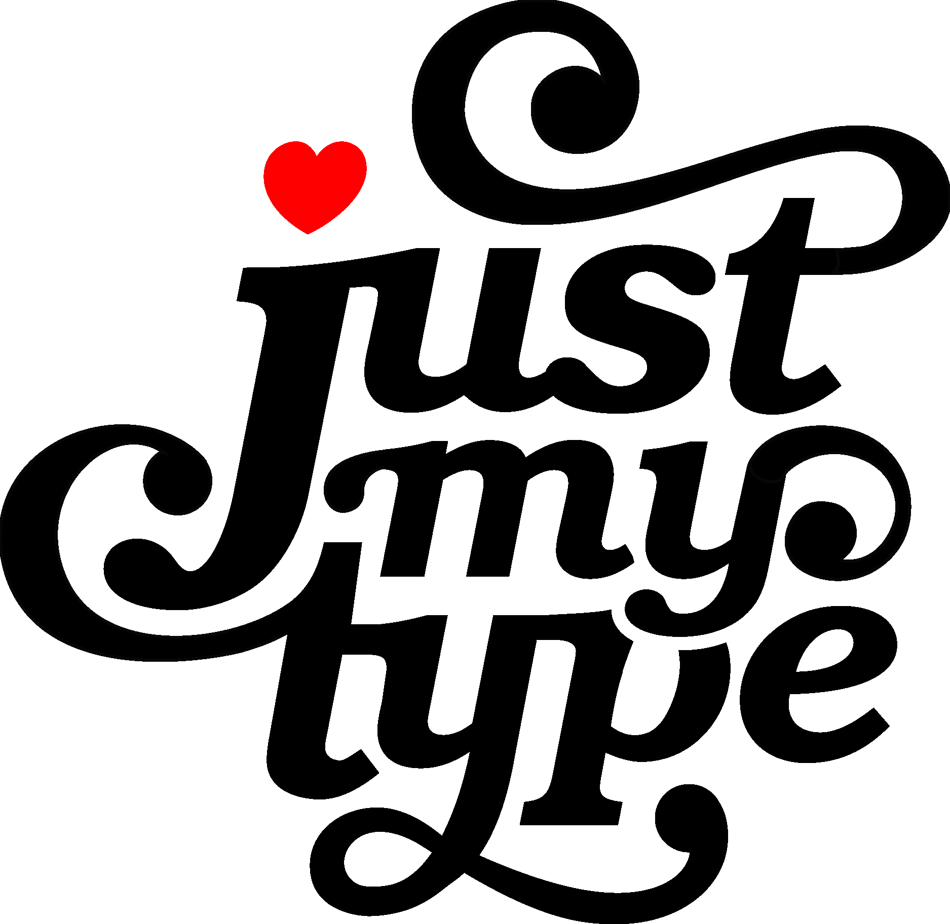 Just My Type Logo Vector Logo